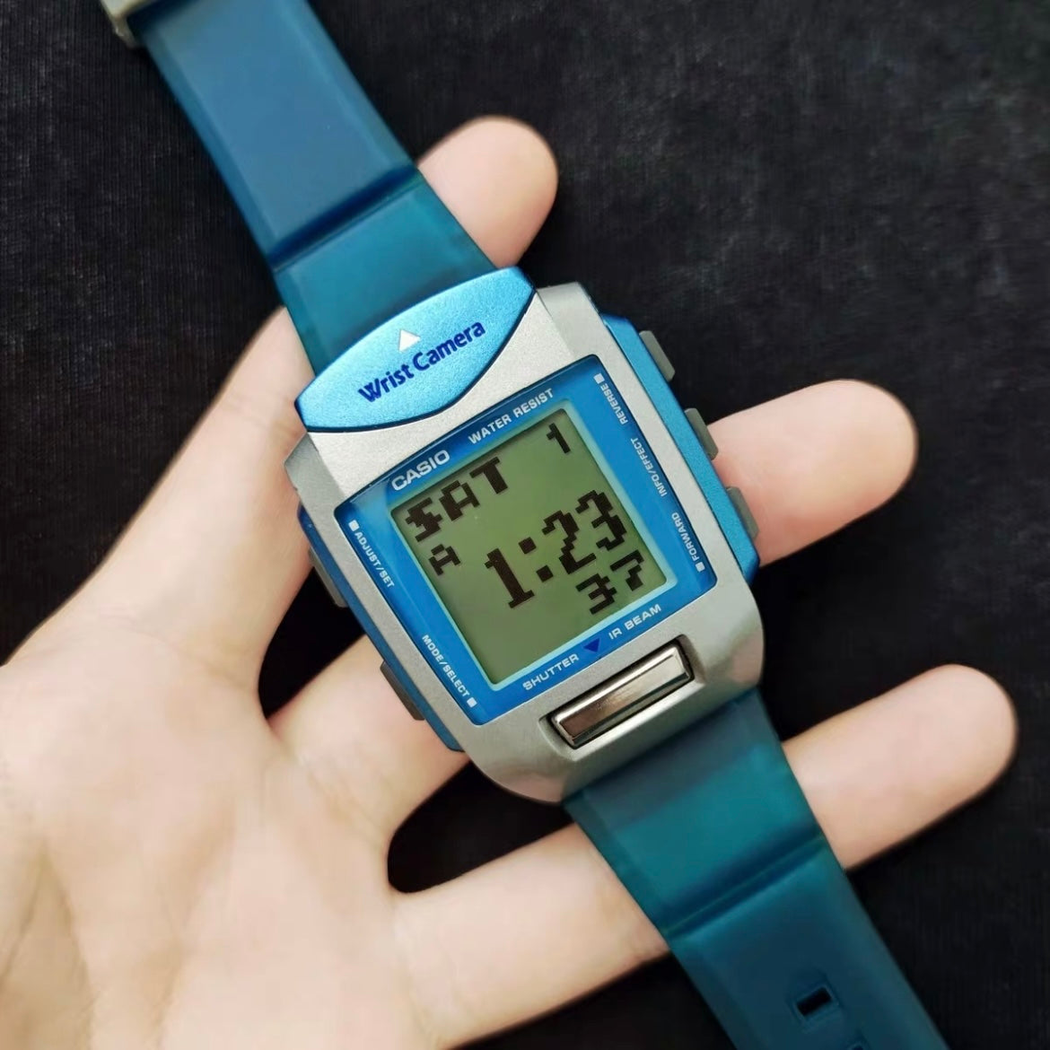 CASIO WQV-1 (Blue Jelly Edition)