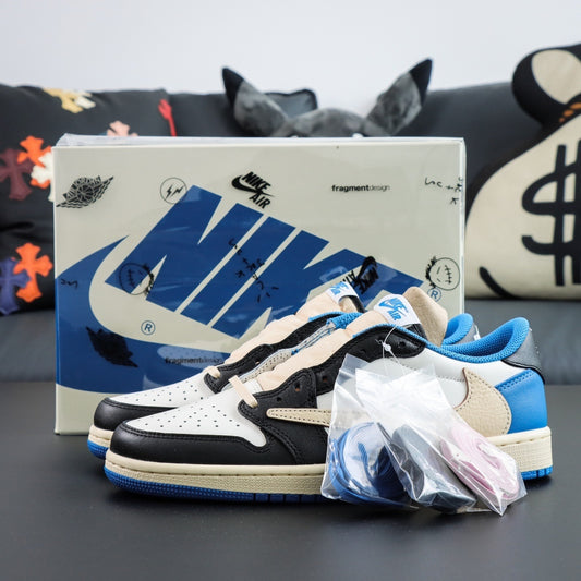 TRAVIS SOCTT X FRAGMENT DESIGN X NIKE AIR JORDAN 1 LOW OG SP DM7866-140