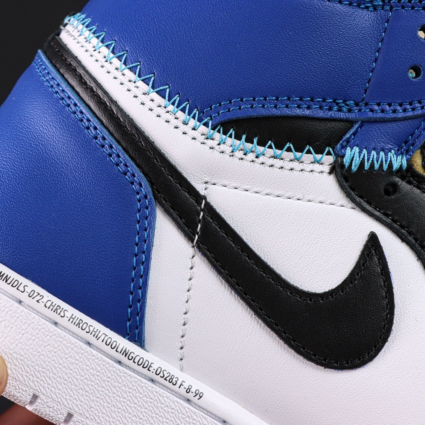 FRAGMENT DESIGN X UNION X NIKE AIR JORDAN 1 RETRO HIGH AUSSIE SP
