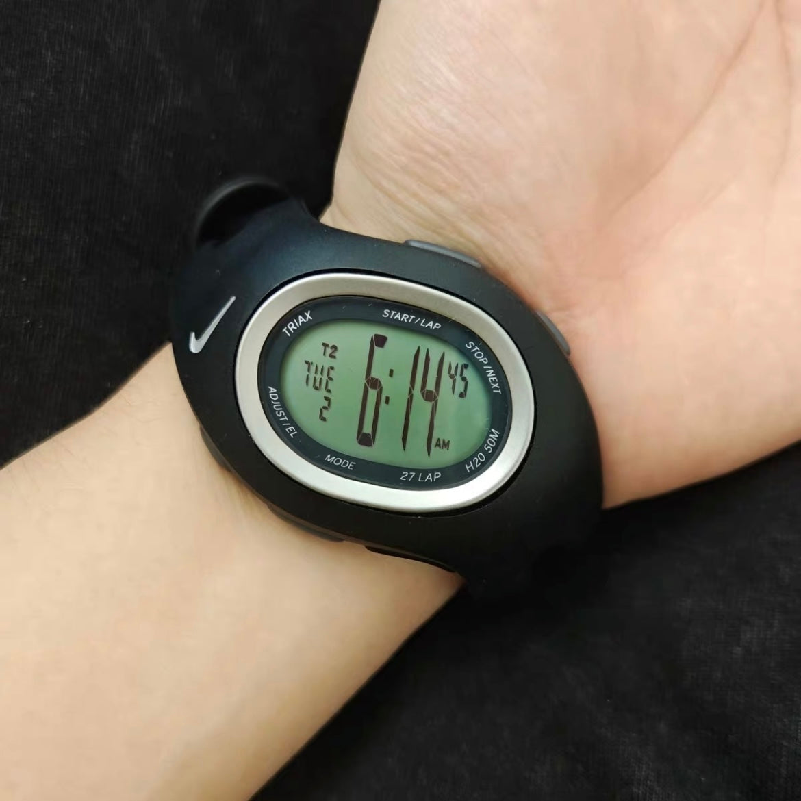 Nike Triax “Black Samurai” – Vintage Y2K Outdoor Sports Digital Watch