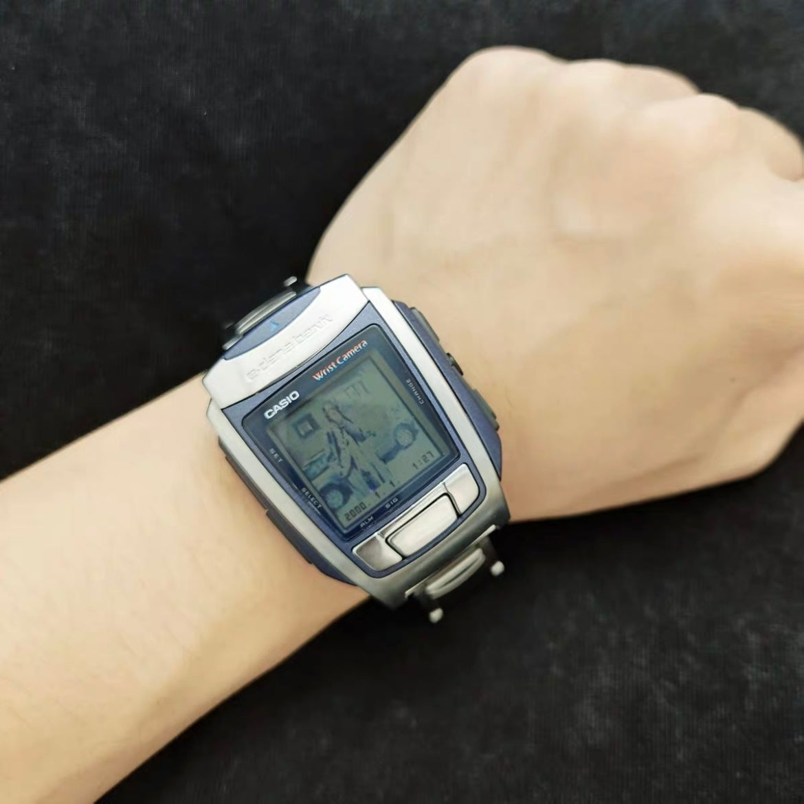 Casio WQV-10 Metal Edition – Vintage Y2K Camera Watch (Rare Collector’s Piece)