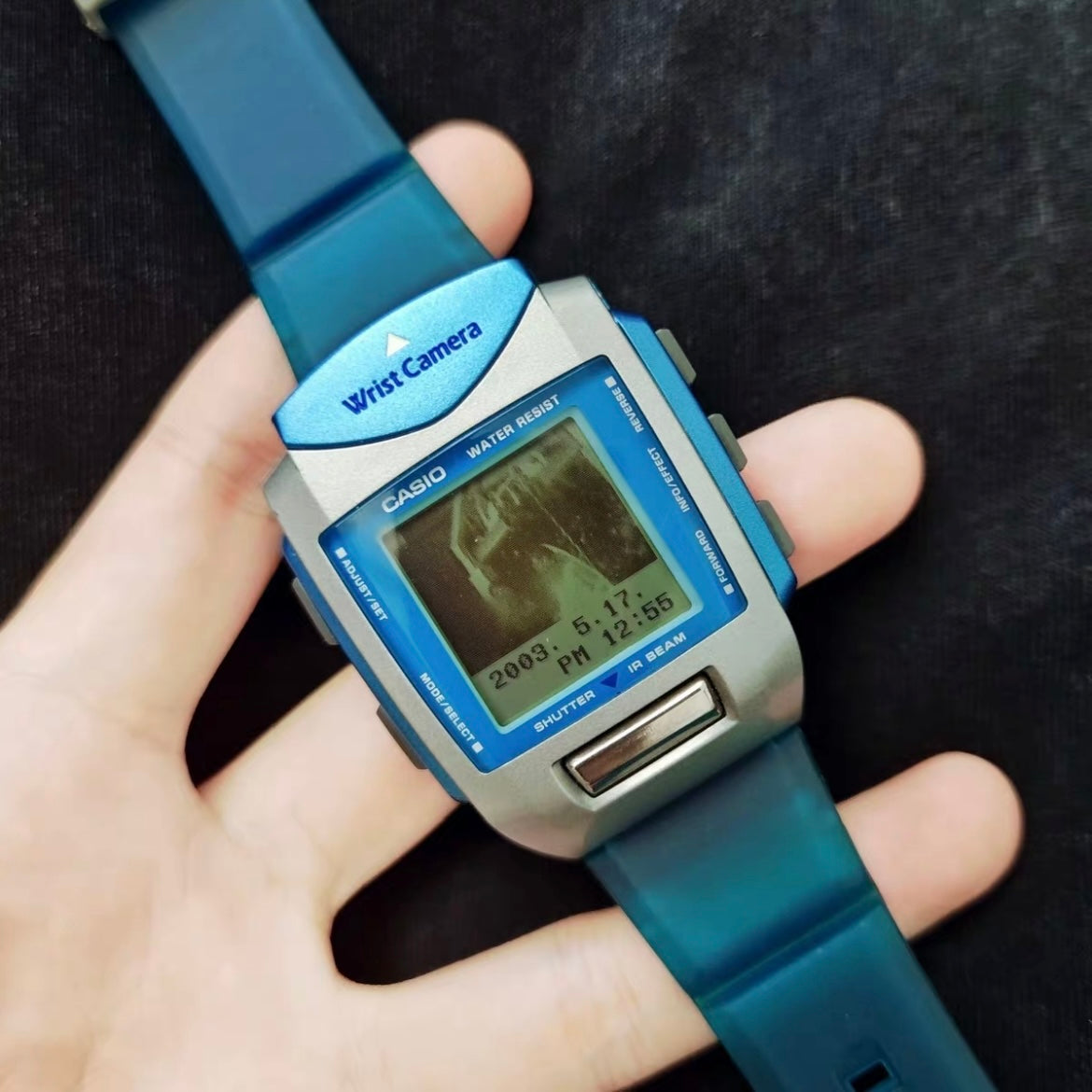 CASIO WQV-1 (Blue Jelly Edition)