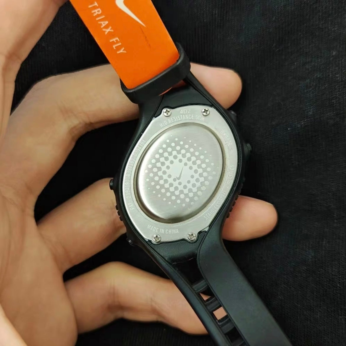 Nike “Lava Orange” Tilted Watch – Rare Vintage Y2K Sports Digital Timepiece