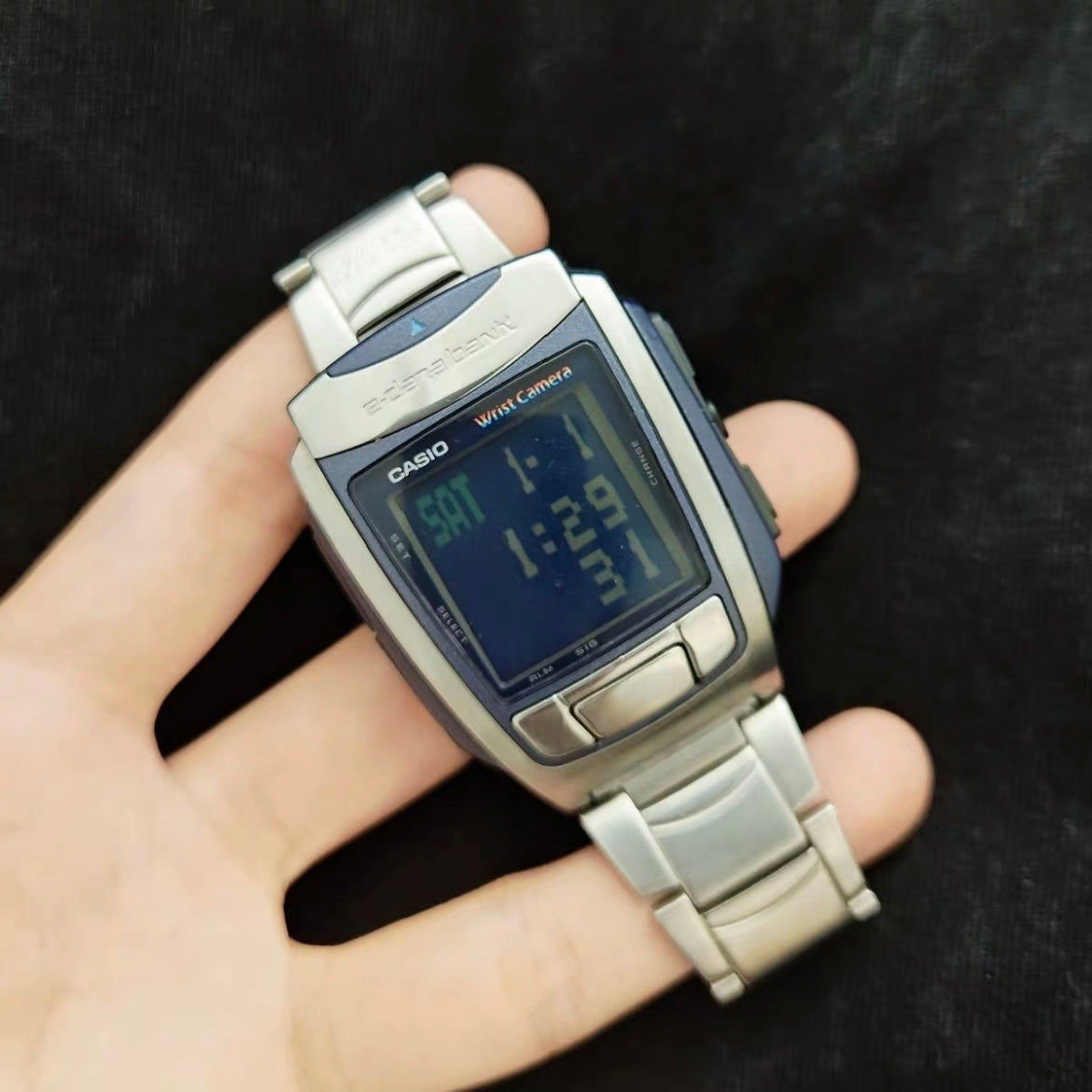 Casio WQV-10 Metal Edition – Vintage Y2K Camera Watch (Rare Collector’s Piece)
