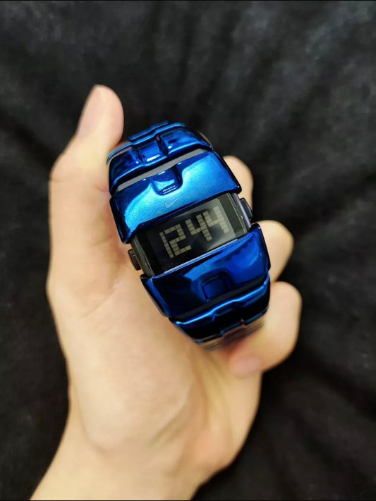 Rare wrist watches for men vintage Nike D-line blue collector limited edition