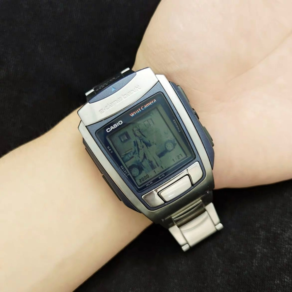 Casio WQV-10 Metal Edition – Vintage Y2K Camera Watch (Rare Collector’s Piece)