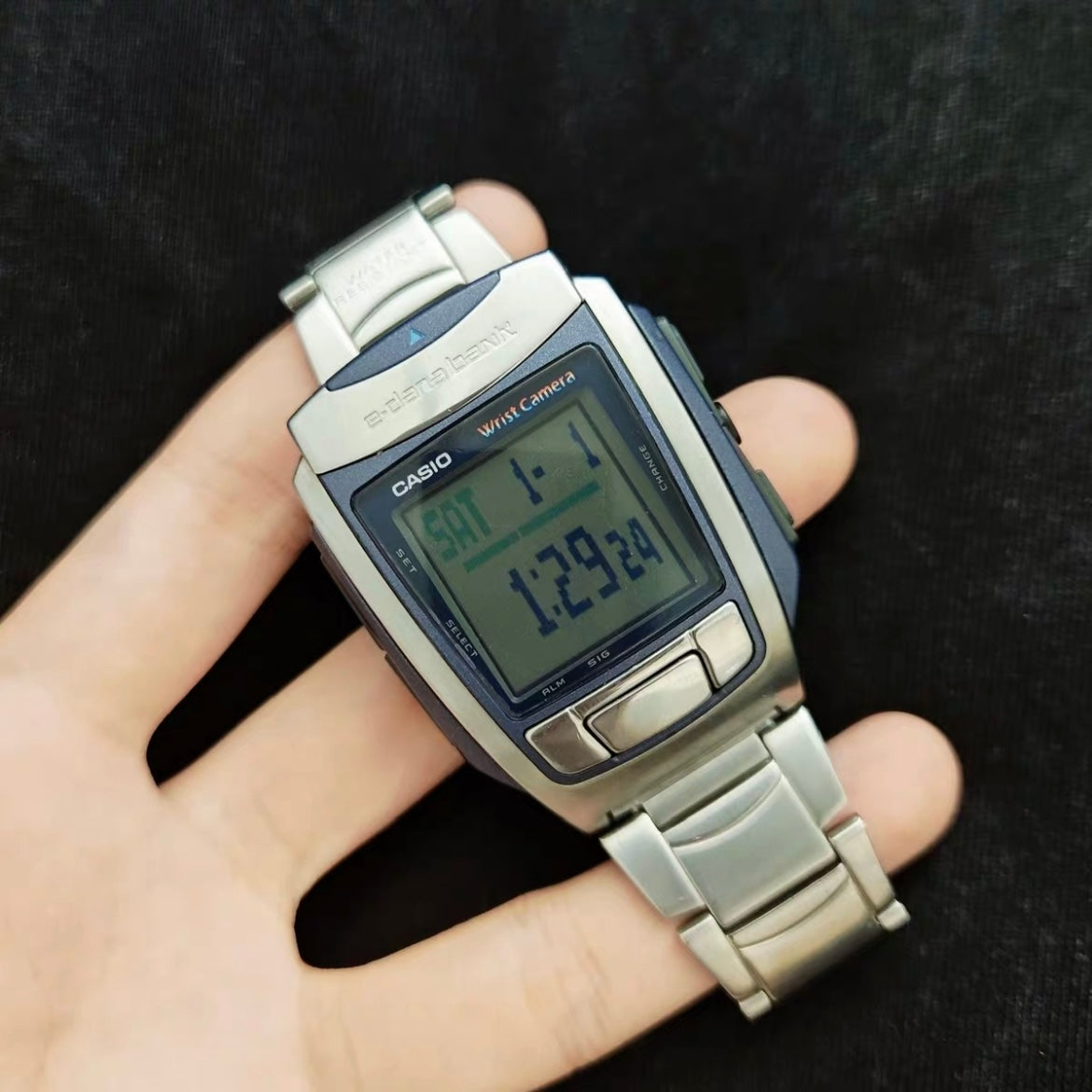 Casio WQV-10 Metal Edition – Vintage Y2K Camera Watch (Rare Collector’s Piece)