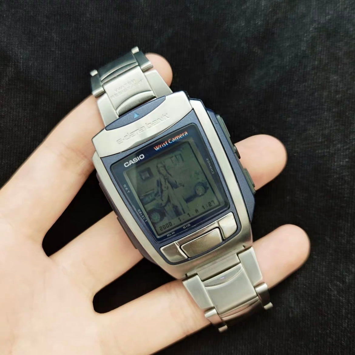 Casio WQV-10 Metal Edition – Vintage Y2K Camera Watch (Rare Collector’s Piece)