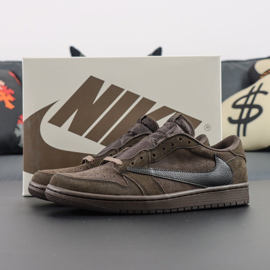 Nike Air Jordan 1 Low x Travis Scott VELVET BROWN DM7866-202