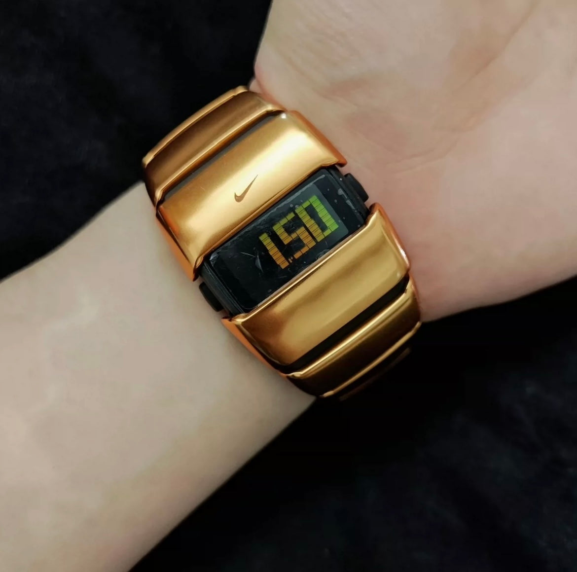 Rare wrist watches for men vintage Nike D-line Big AL gold collector limited edition
